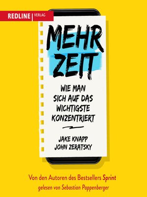 cover image of Mehr Zeit